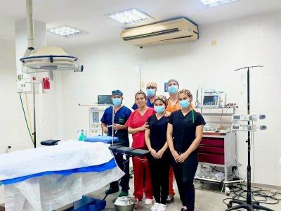 El hospital distrital de Pirané puso 
en funcionamiento otro quirófano