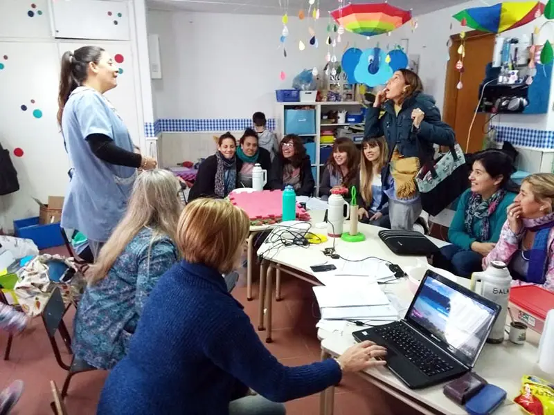 Participación dispar en la capacitación docente en vacaciones de invierno
