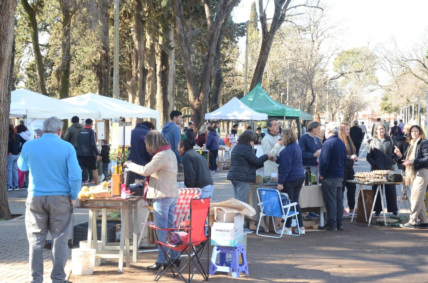 Volvió al Parque un clásico de los domingos.