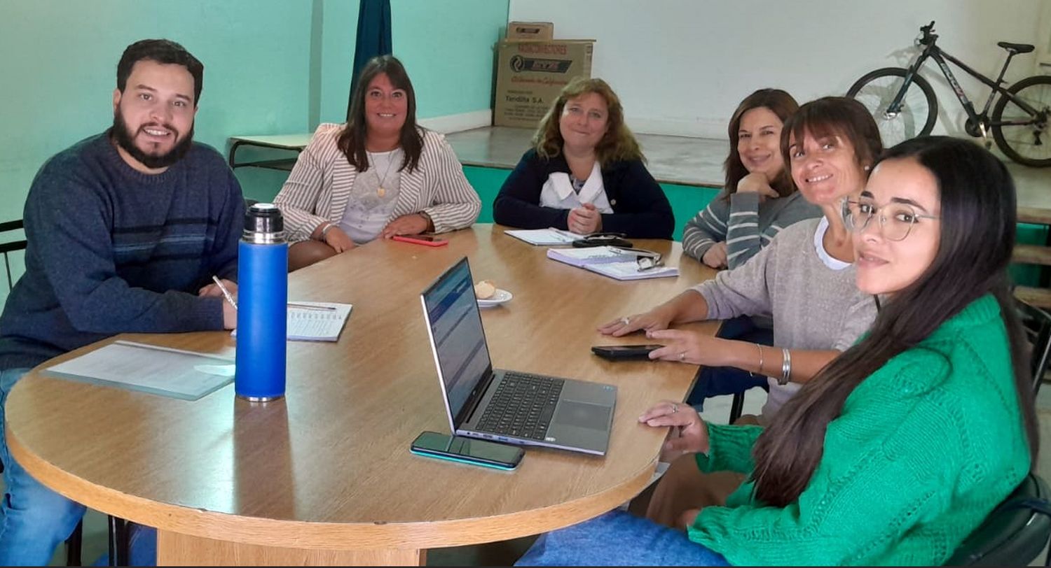 Reunión. Para coordinar las acciones a desarrollar en la vecina ciudad