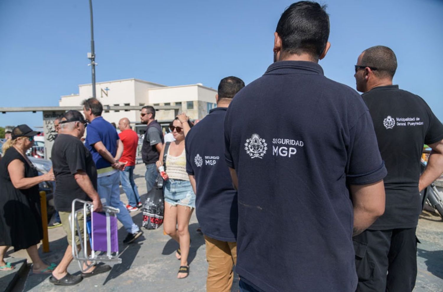 El Municipio realiza controles integrales en el ingreso de Playa Grande