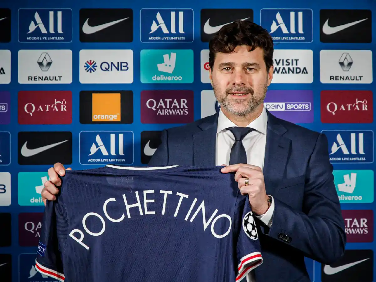 Pochettino fue presentado oficialmente en el PSG   