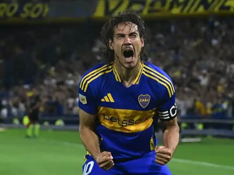 El grito del uruguayo Edinson Cavani