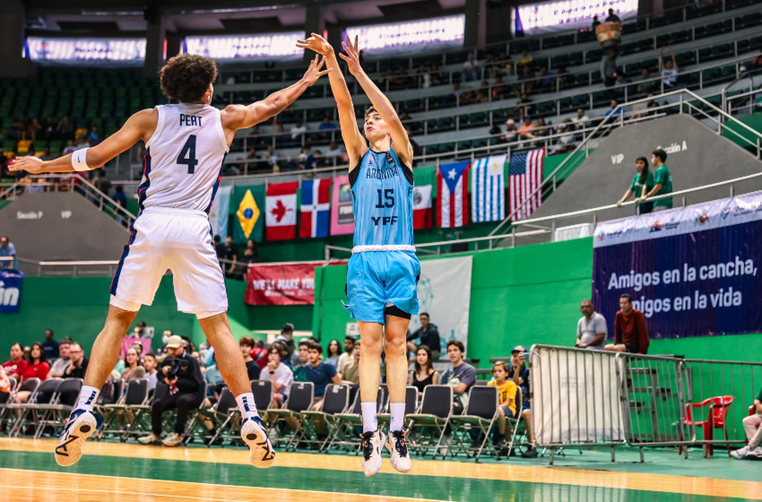 Derrota ante Estados Unidos por la segunda fecha del FIBA Américas U16