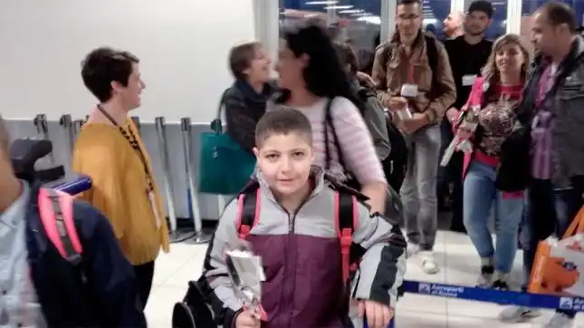 Italia recibió a 70 migrantes sirios