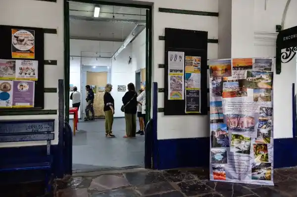 En el Centro Cultural Municipal Vieja Estación y Casa de Casco se inauguraron tres muestras