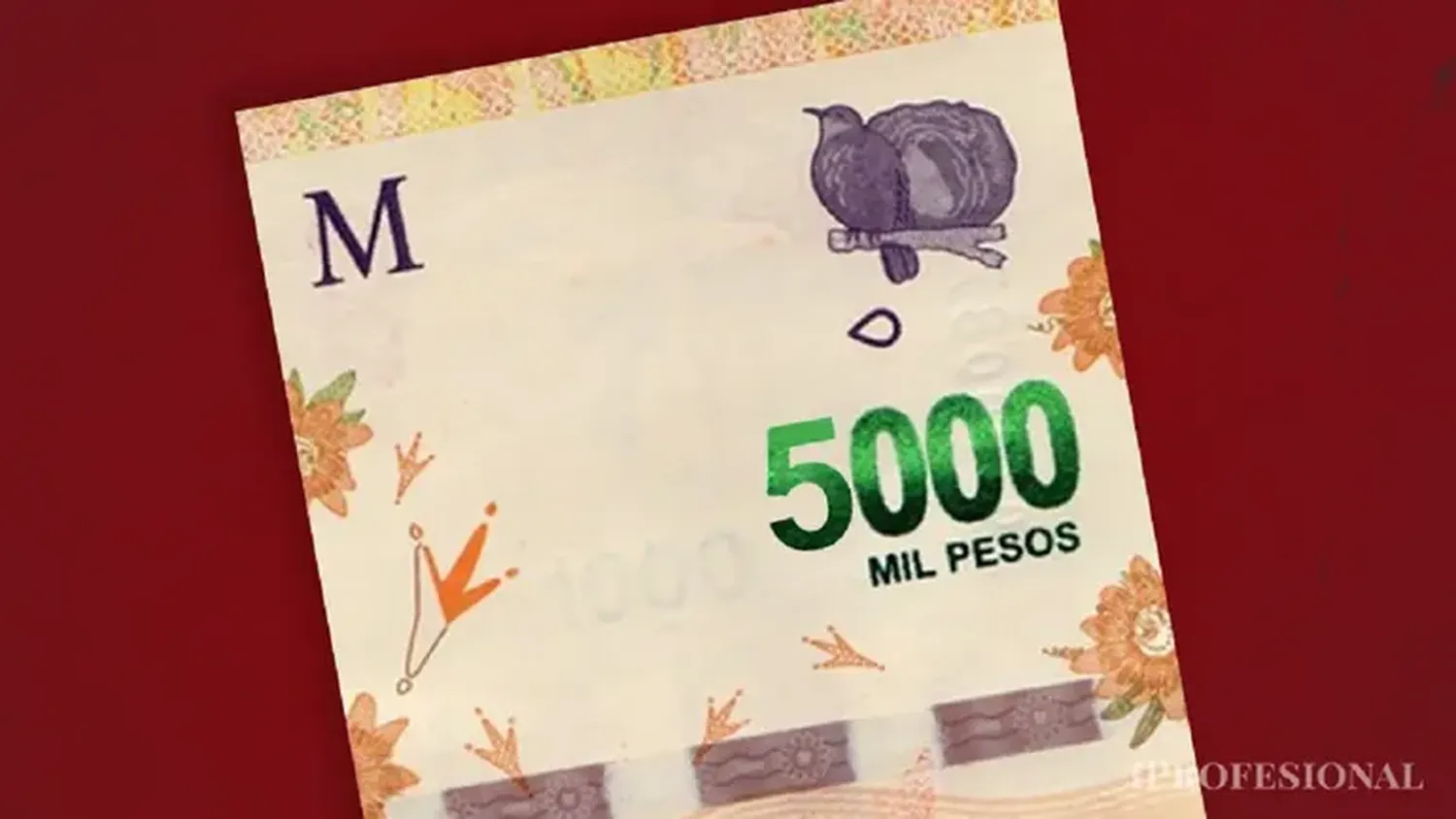 Billetes de $5.000