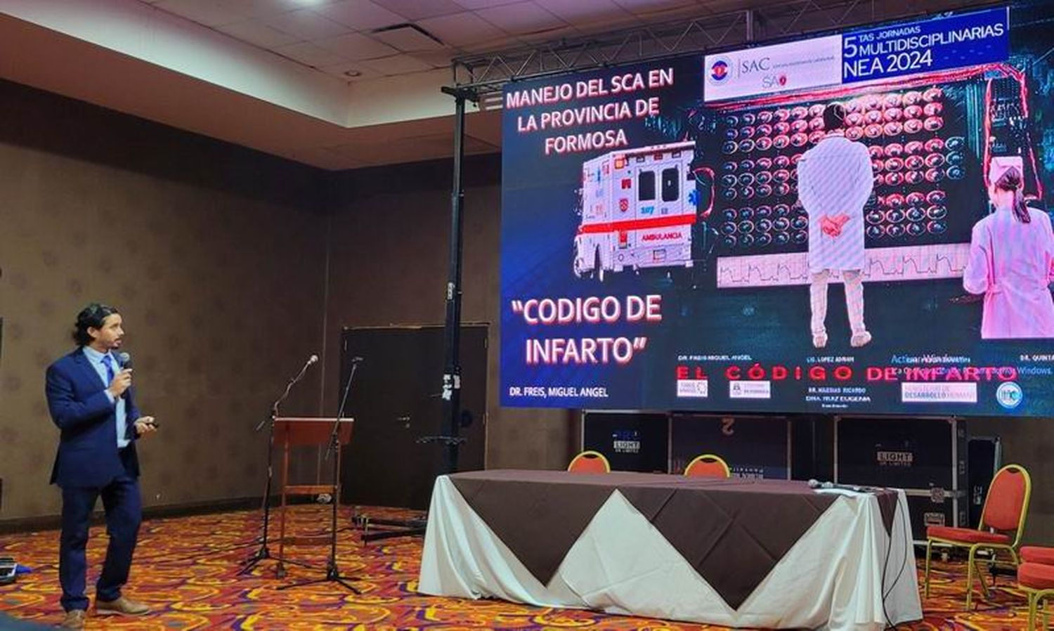 Cardiología: Especialistas del HAC disertaron en Jornadas