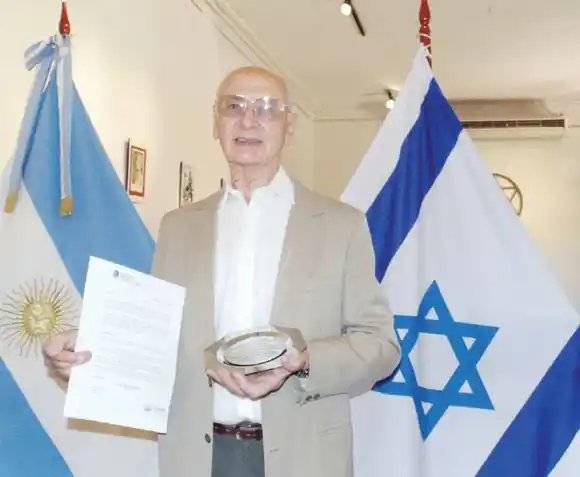 Adolfo Gorskin fue nombrado personalidad destacada de la cultura de Concordia