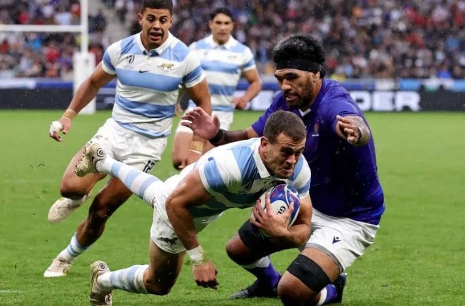 Importante victoria de Los Pumas ante Samoa para acomodarse en el Mundial de Rugby