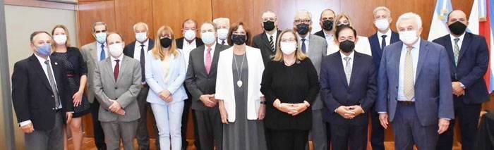 Cortes de Justicia del país  ratificaron su apoyo  institucional al Superior  Tribunal de Justicia  de Entre Ríos
