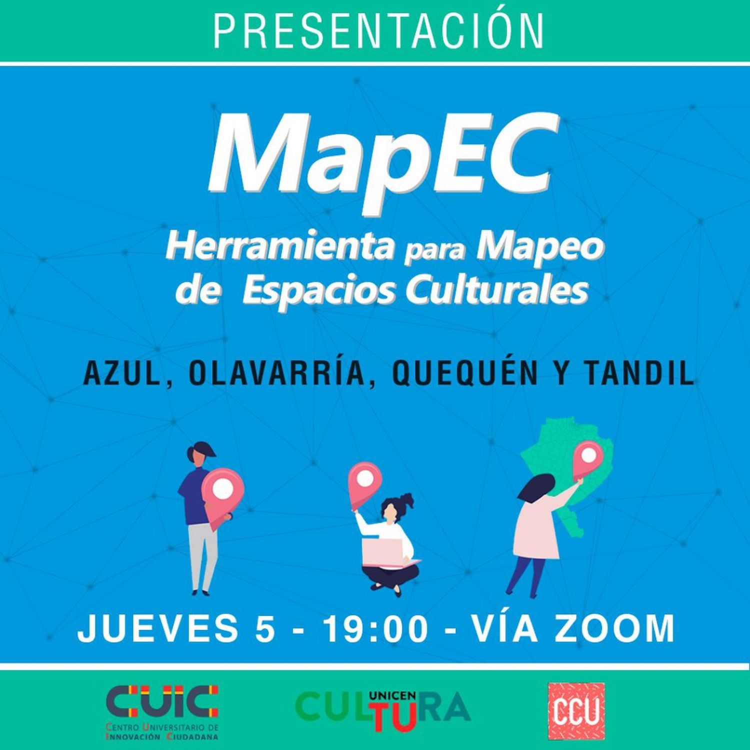 Presentaron herramienta para relevar datos sobre actividad cultural en la región