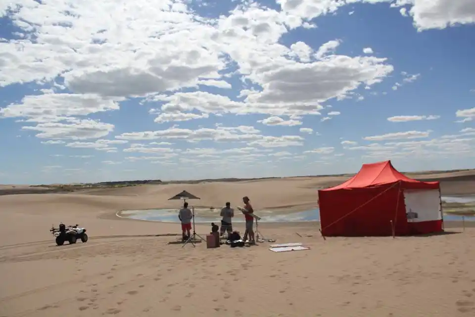 Filmaron la película "El Padre" en Monte Hermoso