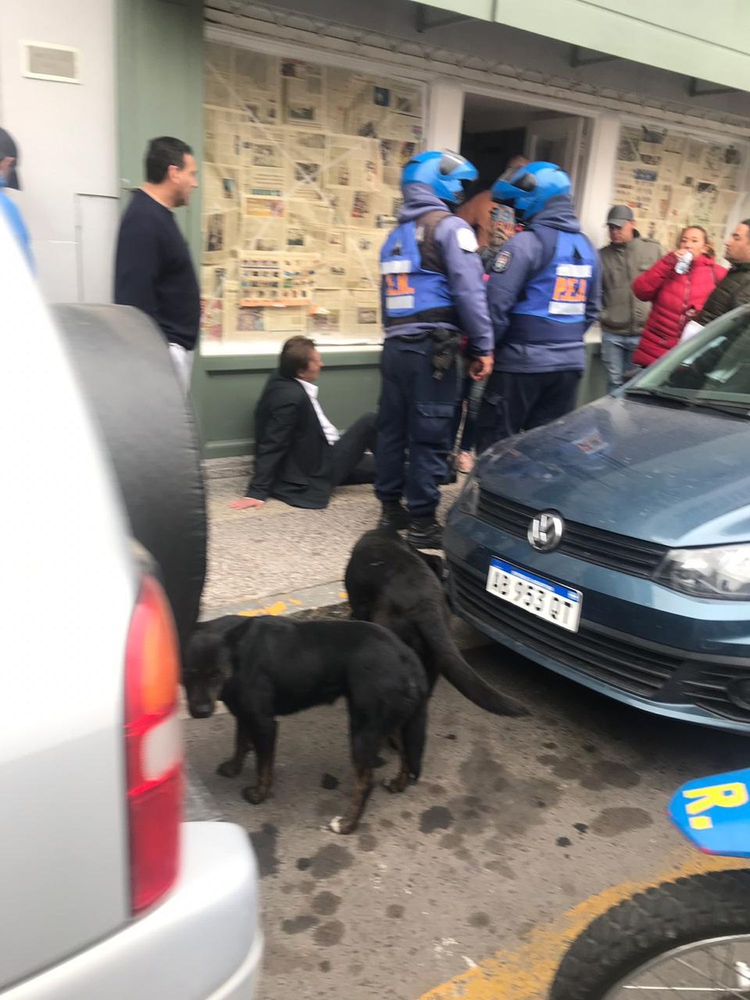 El video de la agresión a Sergio Varisco: hay tres personas detenidas