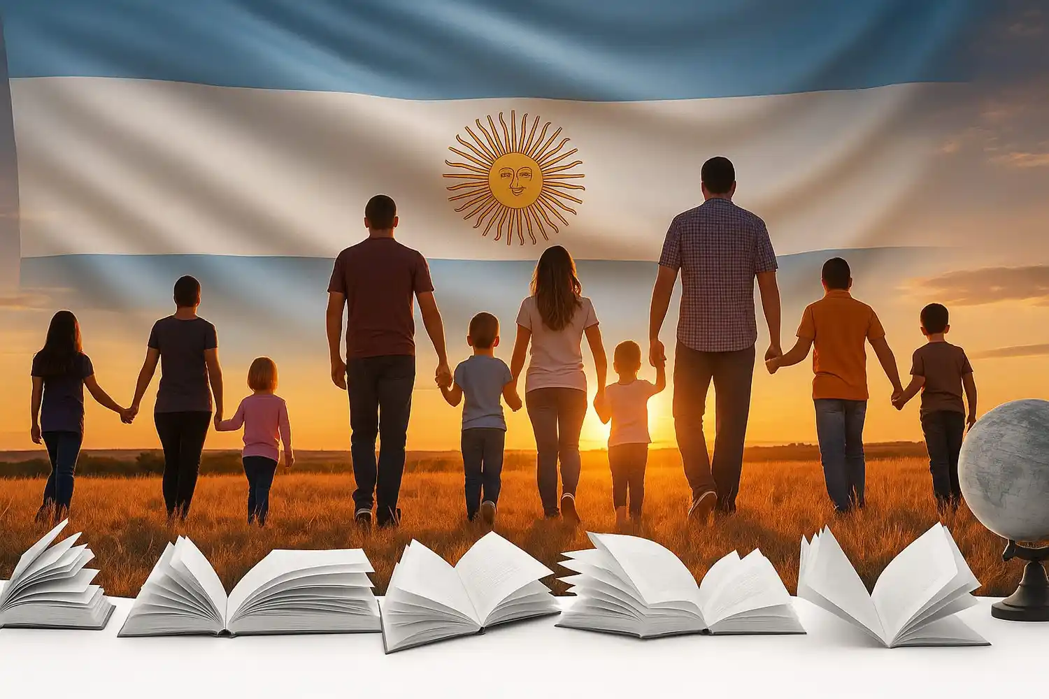 Familias argentinas rechazan la imposición de la ideología de género en las escuelas.