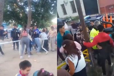 Batalla campal entre mujeres durante un festejo infantil en Rincón