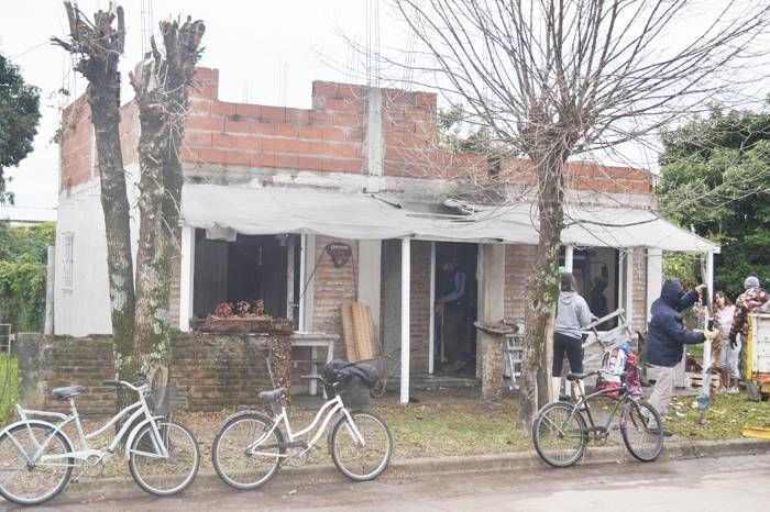 Incendio de una vivienda