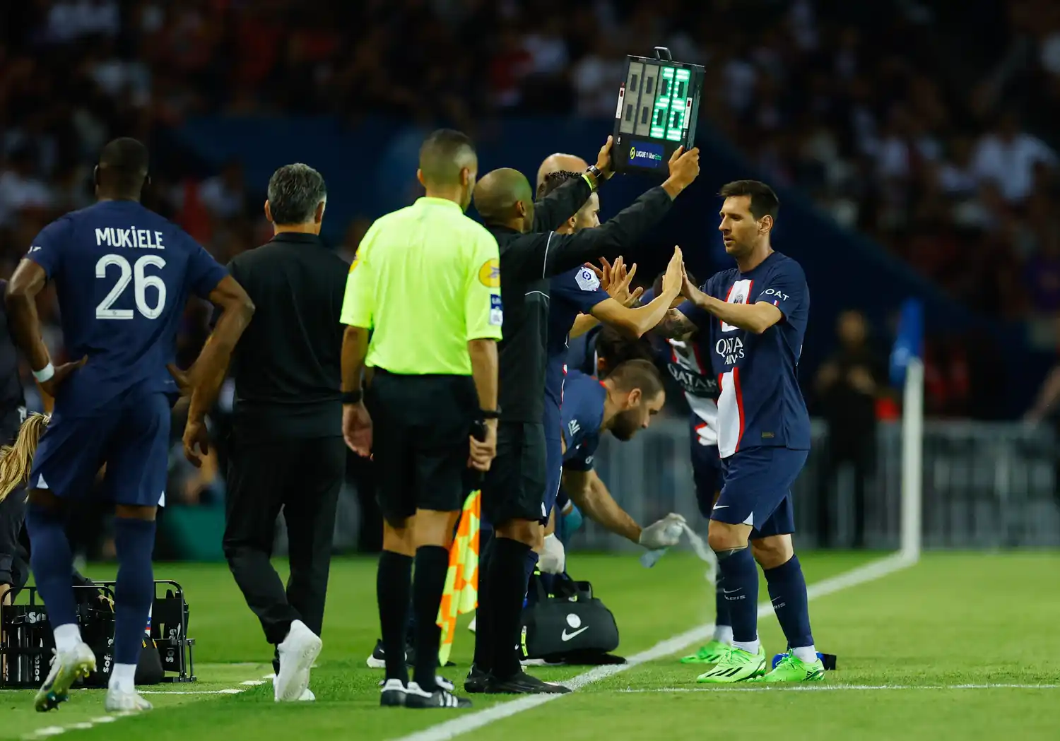 Con Messi de titular, igualó PSG
