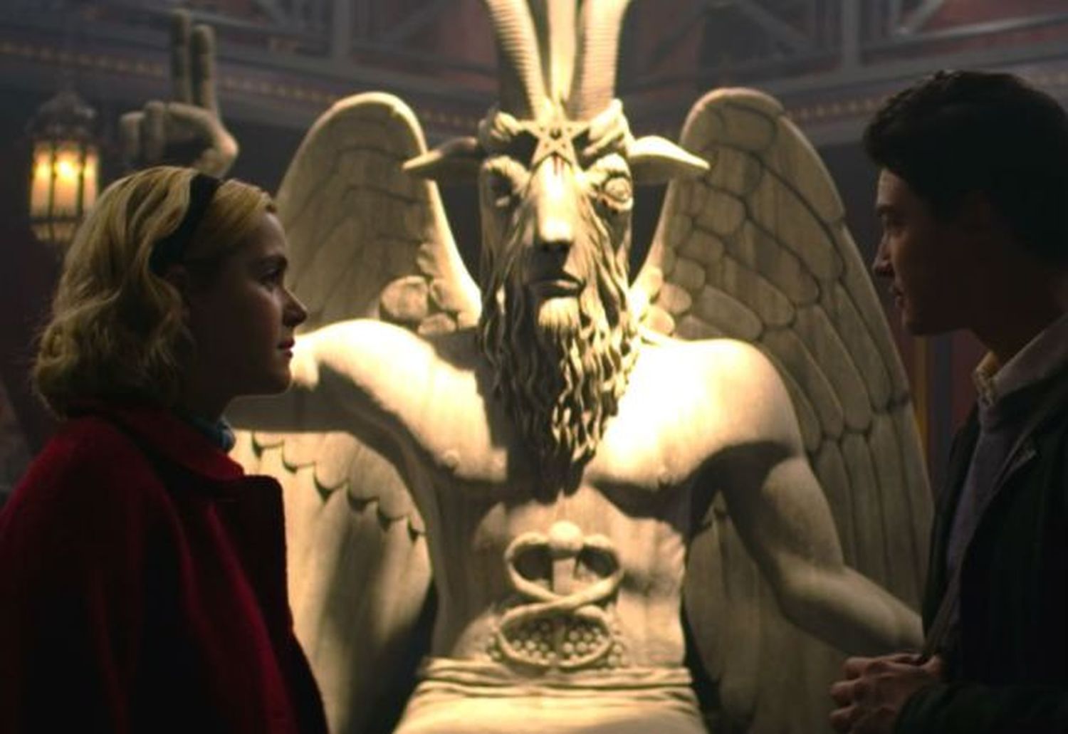 Satanistas demandarán a una serie de Netflix por una estatua