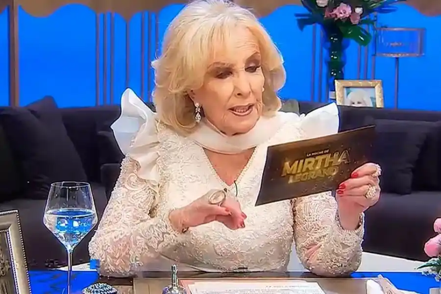 Mirtha Legrand regresó a la televisión: “Pensé que no volvía más”
