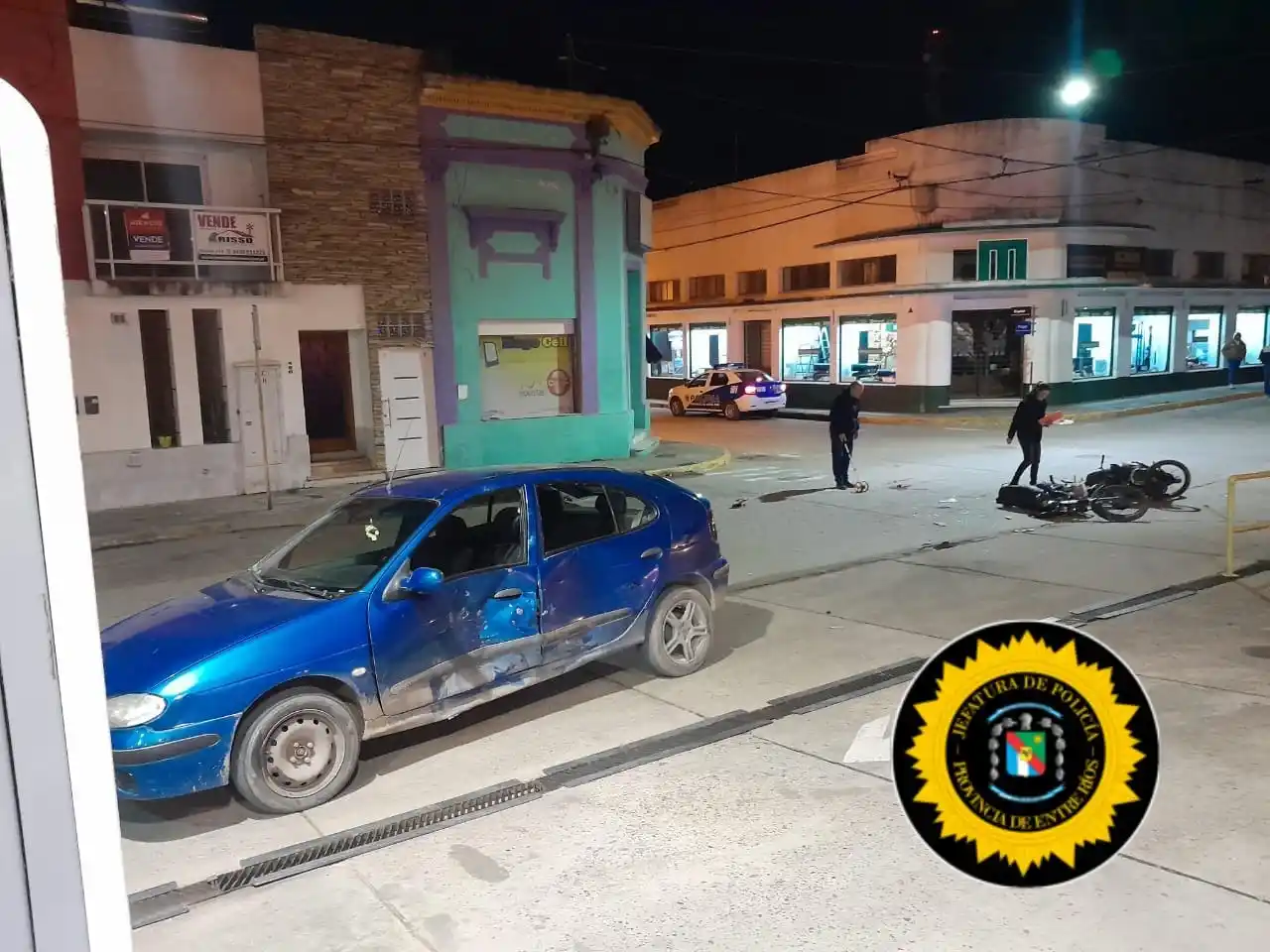 Trágico accidente vial en Victoria: un joven falleció y otro resultó gravemente herido