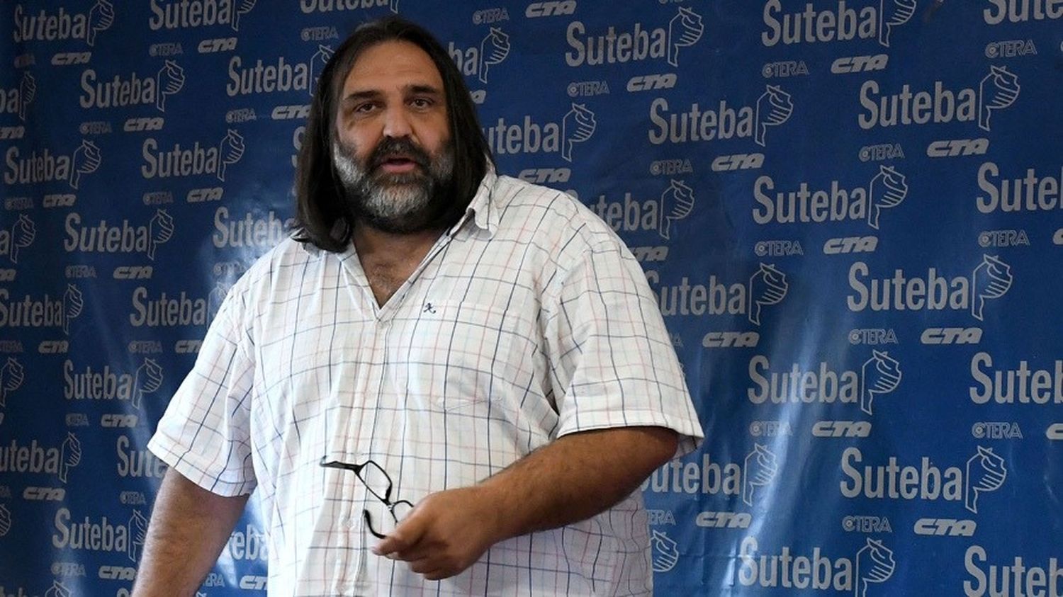 Baradel conforme con la reunión por paritarias: “Llegamos a un aumento del 94% pero con revisión en diciembre”