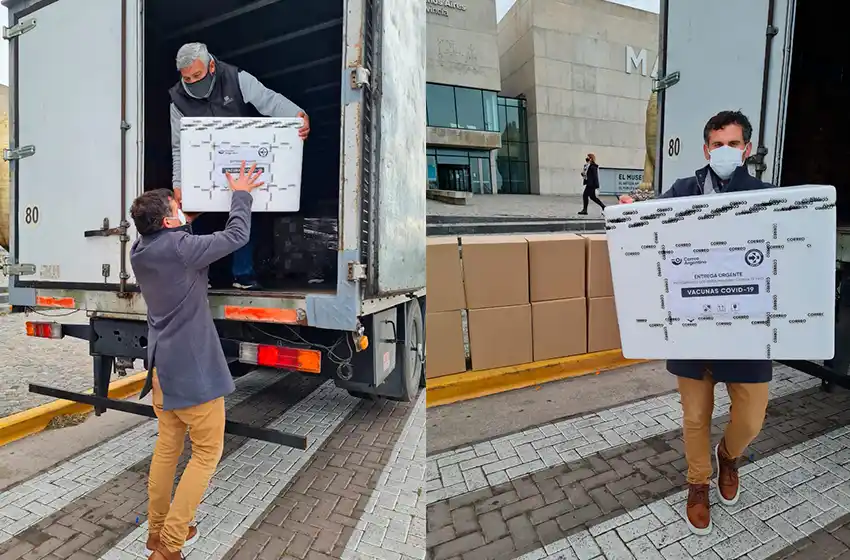 Récord de vacunas: llegaron más de 16 mil dosis a Mar del Plata