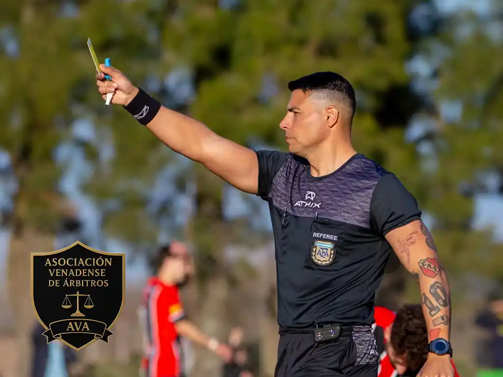 Martín Maidana, referente de la Asociación Venadense de Árbitros