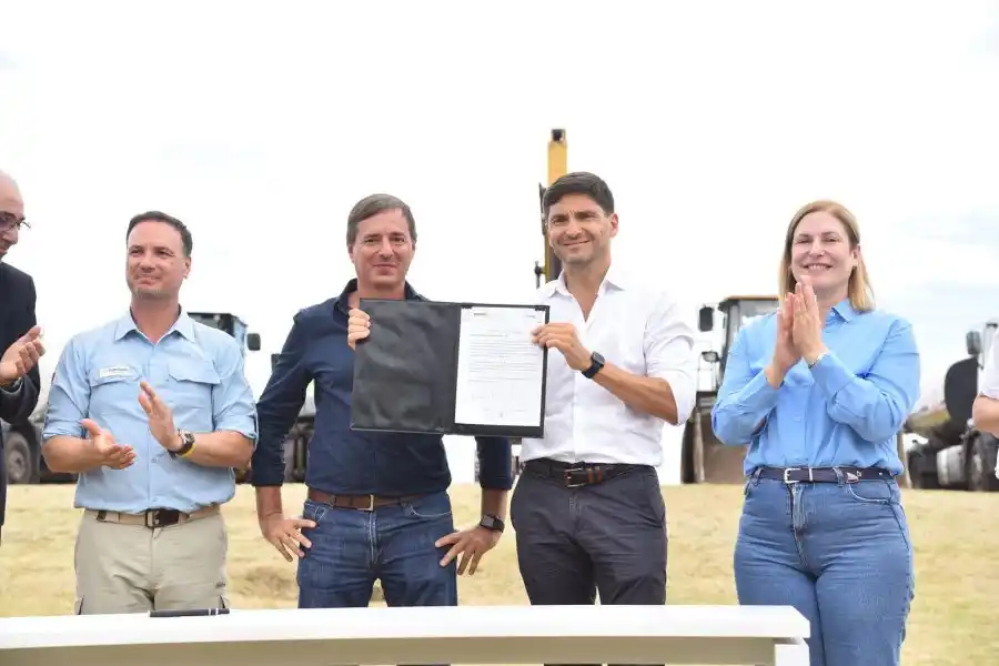 El acto que se realizó en el Km 5 del corredor vial