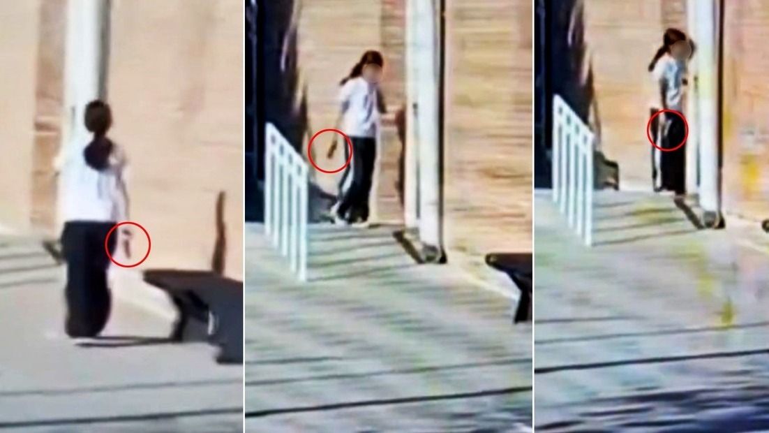 Pánico en Mendoza. Una alumna llevó un arma de fuego a una escuela del municipio de La Paz, disparó al menos dos veces y se atrincheró en el patio.