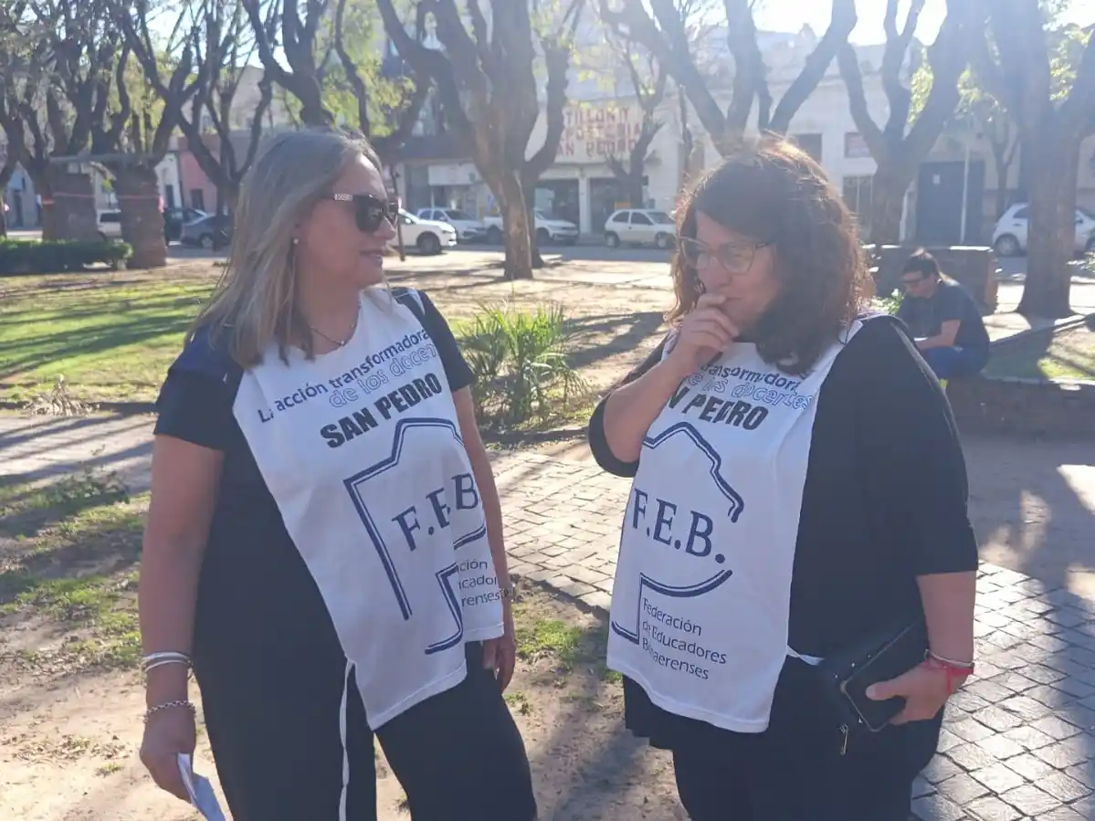 silvina garcia presidenta consejo escolar protesta feb