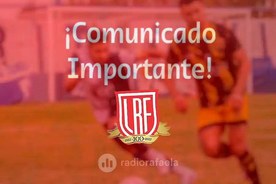 Suspendieron las actividades en la Liga Rafaelina de Fútbol por amenazas al presidente: el comunicado