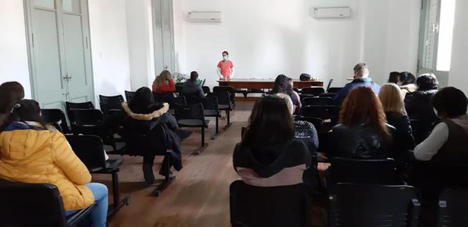 Realizaron capacitaciones en el Hospital