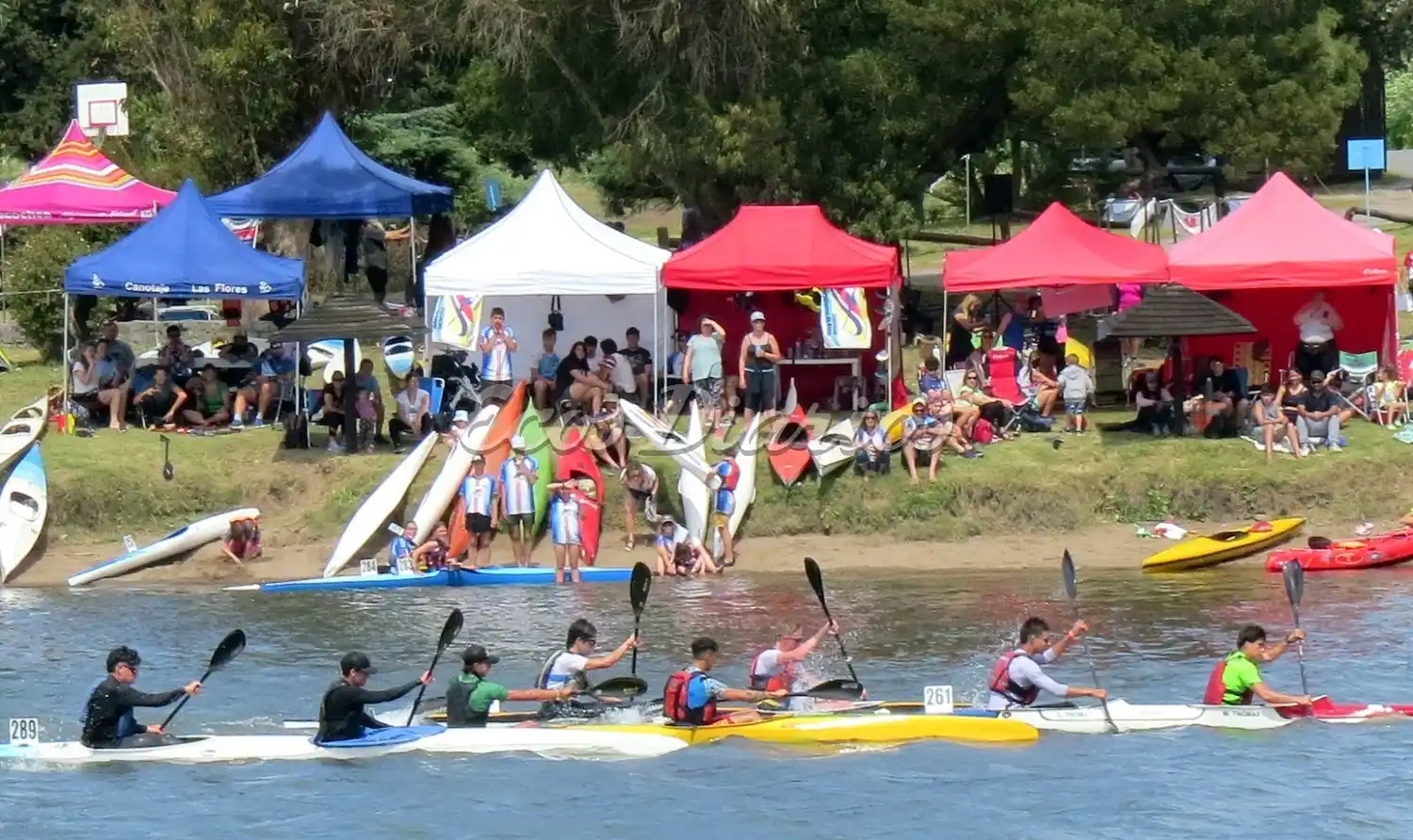 Campeonato Provinicial de Canotaje en Necochea Club Rowing