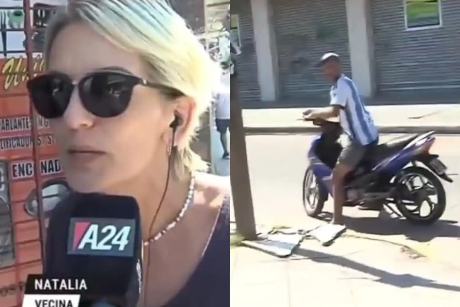 La Matanza: Le robaron dos veces antes de inaugurar un local y fue atacada a piedrazos mientras pedía seguridad