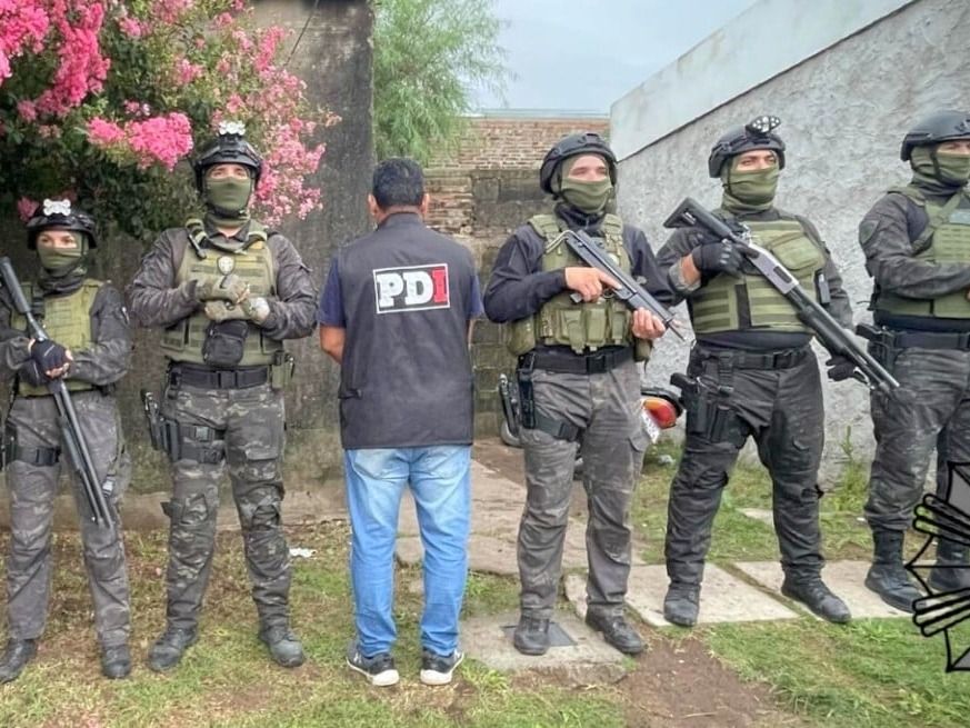 Participó personal de la Policía de Investigaciones PDI