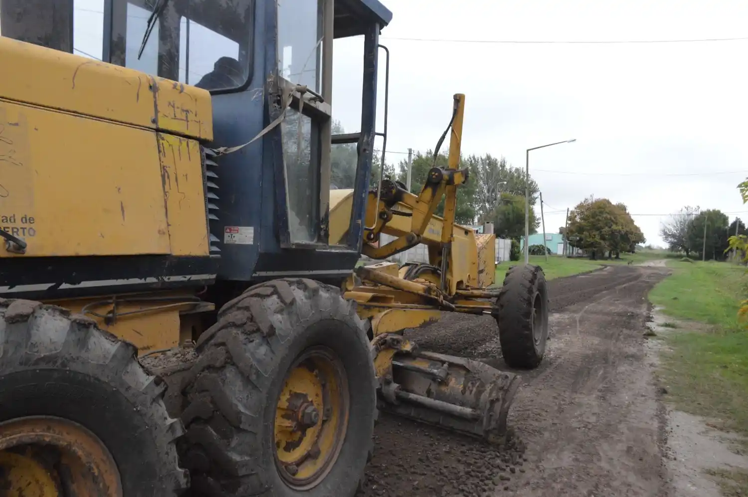 Mejora y mantenimiento de calles, una tarea constante del Municipio.