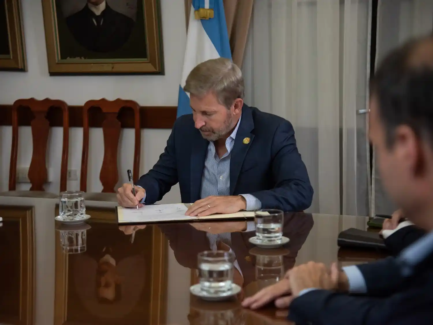 Frigerio promulgó la Ley que reconoce a Estación Lazo como Comuna