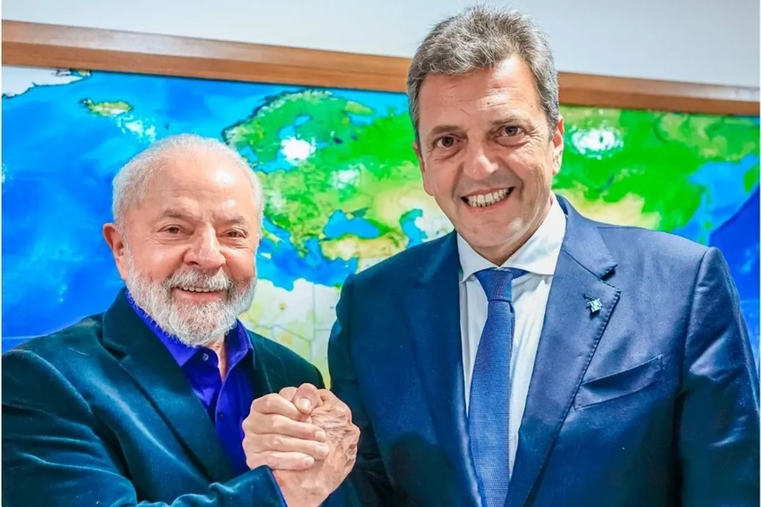 Sergio Massa y Lula