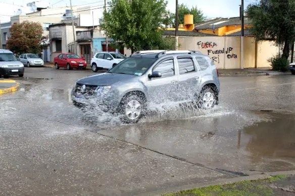 Lluvia: en total, se registraron 50 milímetros