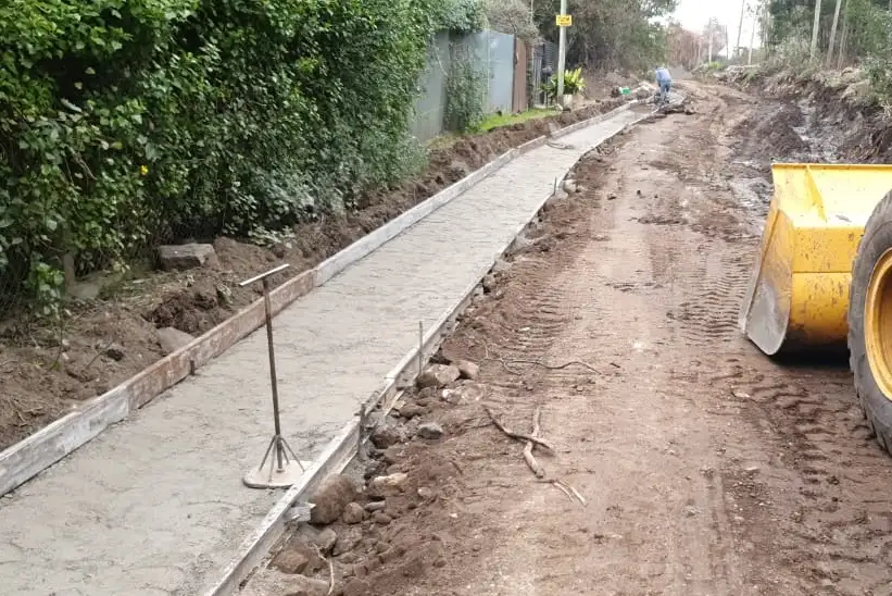 El Municipio retomó algunas  obras públicas, con el foco  en reactivar la economía