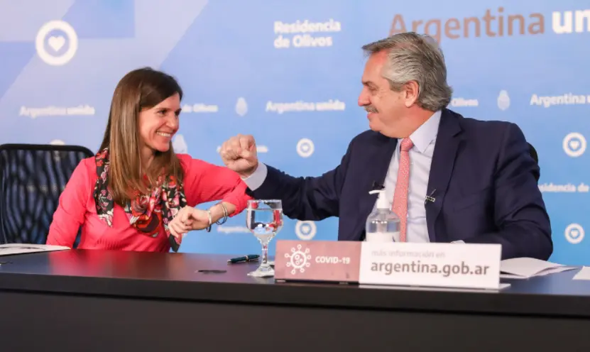 "El presidente tomó la decisión política de otorgar un bono de fin de año para los jubilados", dijo Raverta