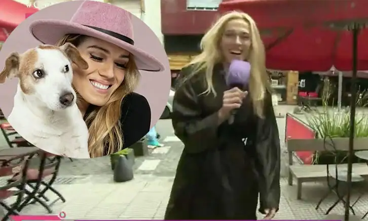 Mariana Genesio presentó a su perro Larry