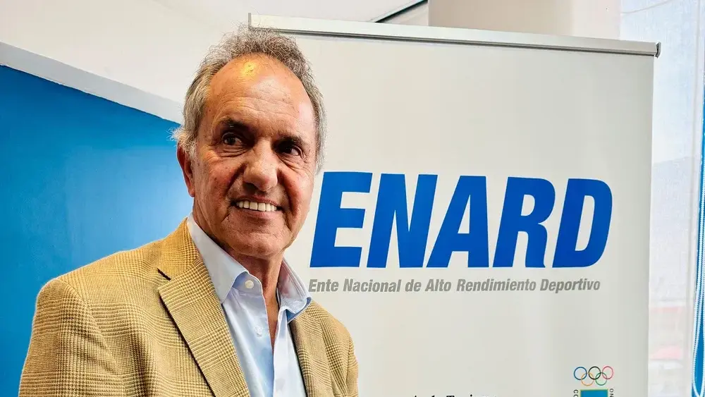 El secretario de Turismo y Deportes, Daniel Scioli.