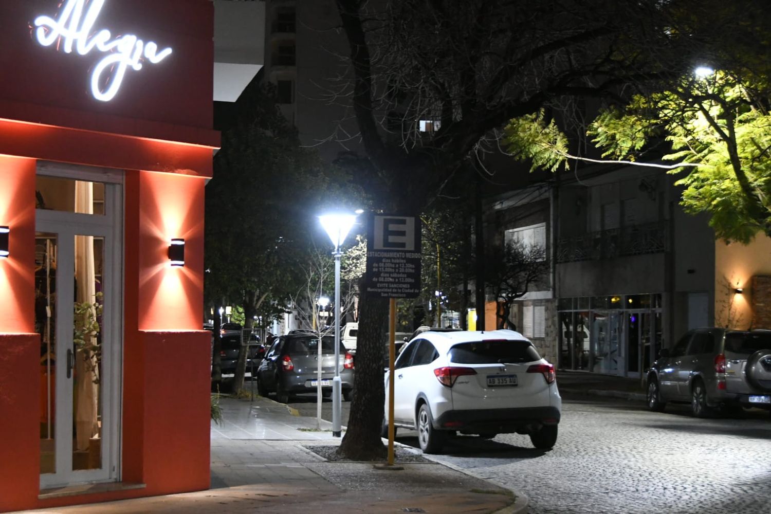 Inauguraron la primera etapa de luces bajas en el centro