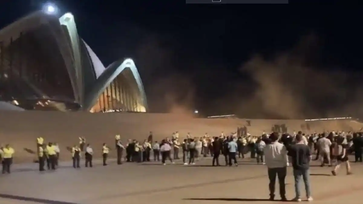 Protestan frente al teatro de la Ópera en Sídney mientras que Hamás niega posible negociación con Israel