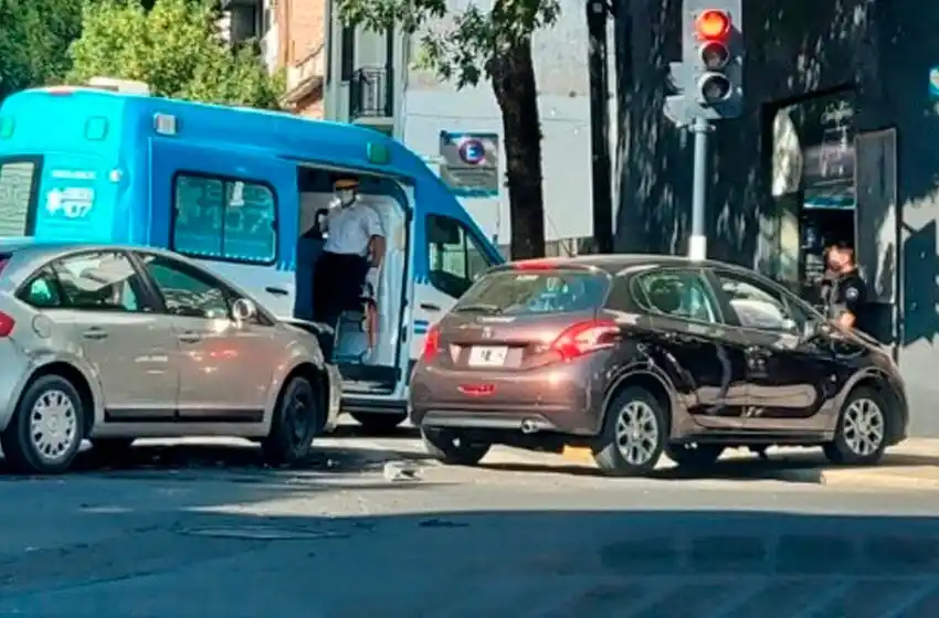 Jornada de domingo con dos choques en el centro rosarino