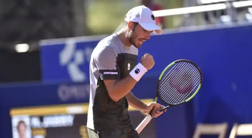 Londero tuvo un debut soñado en Roland Garros