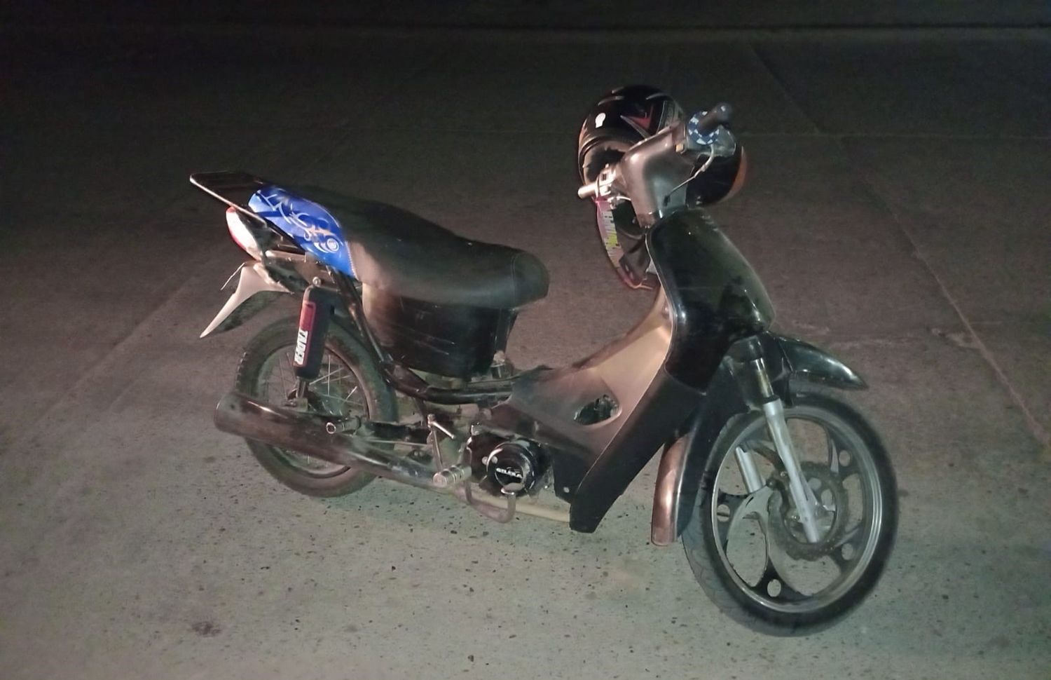 Secuestraron una moto con anomalías en la numeración de su motor