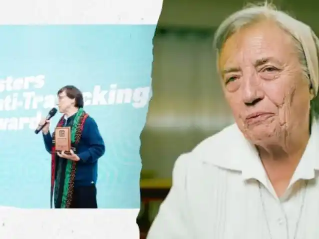 La Hermana Martha Pelloni recibe el Premio a la Dignidad Humana en los SATA 2025